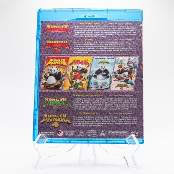 Kung Fu Panda 1 2 3 4 Movie Collection (4 Movies) - BluRay - Picture 2 of 3
